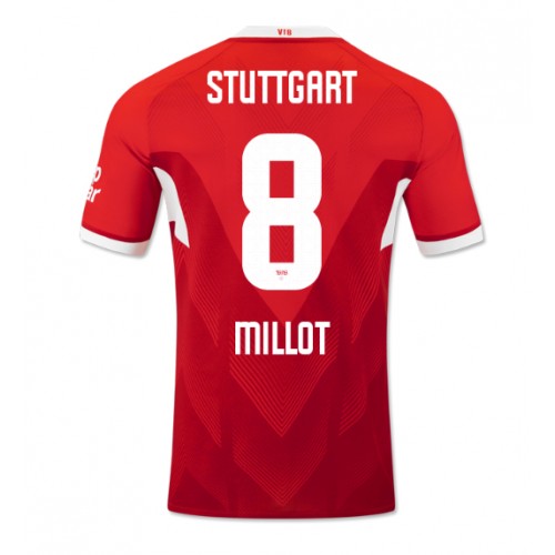 Fotballdrakt Herre Stuttgart Enzo Millot #8 Bortedrakt 2024-25 Kortermet